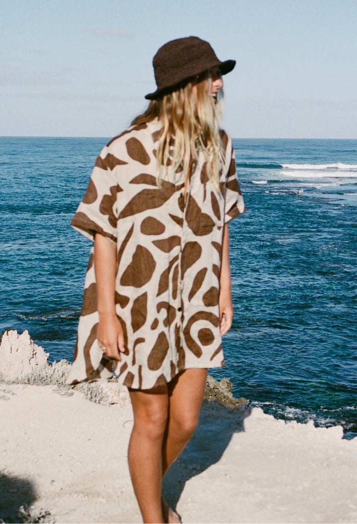 PEGGIE BUCKET HAT | COCOA