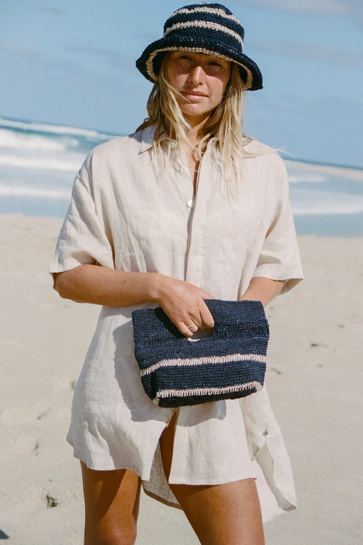 PEGGIE BUCKET HAT | DRIFT STRIPE