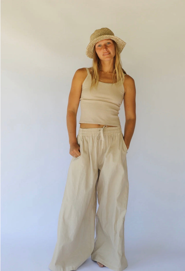 PEGGIE BUCKET HAT | NATURAL