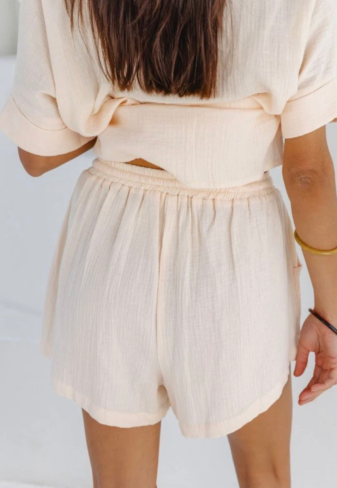 DREAMTIME BUBBLE SHORTS - PAPAYA WHIP