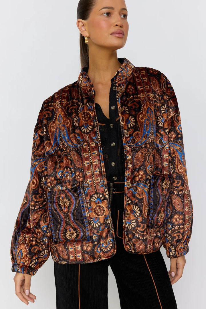 Eclipse Bomber Jacket in Souk