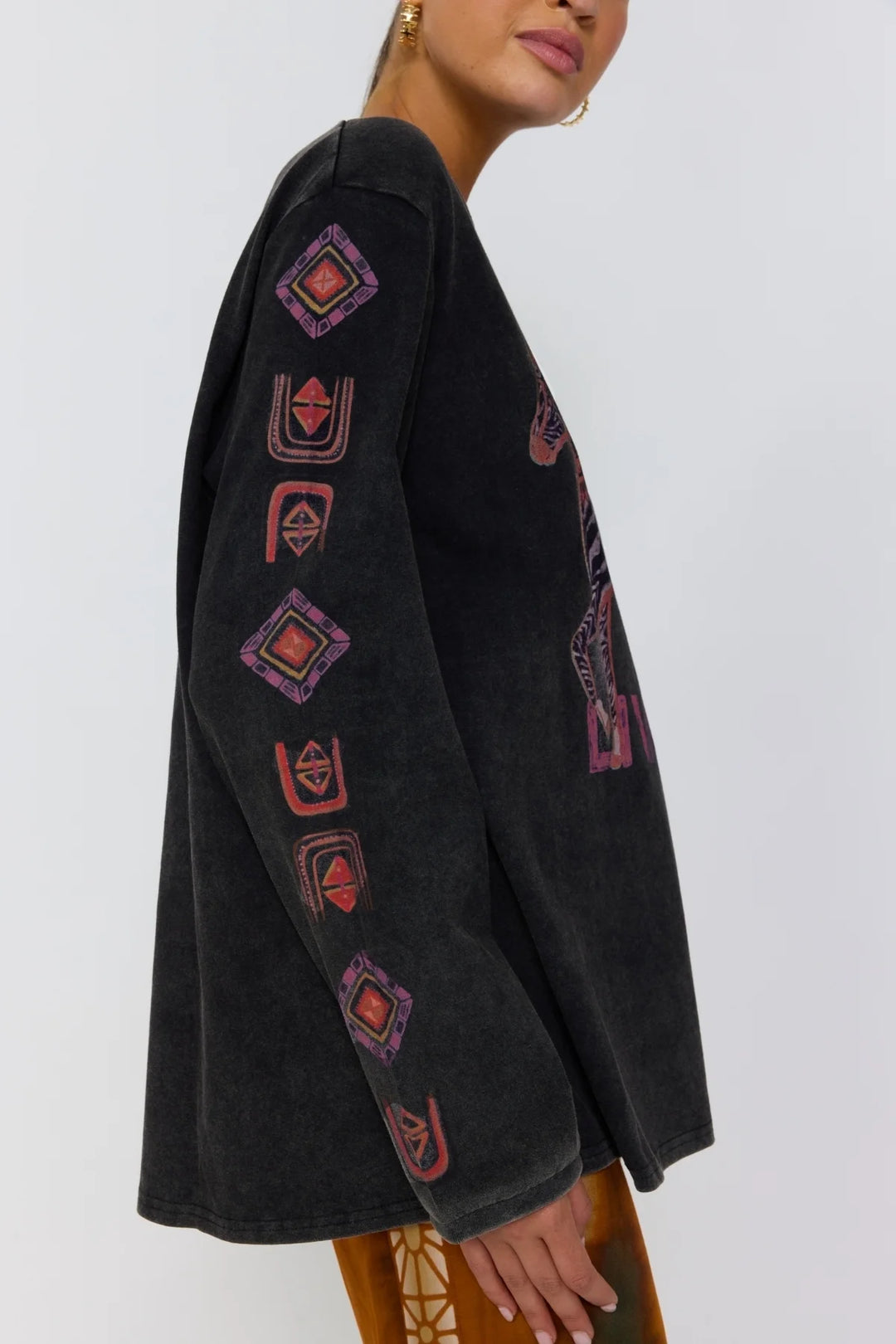 Mirage Long Sleeve Tee Noir