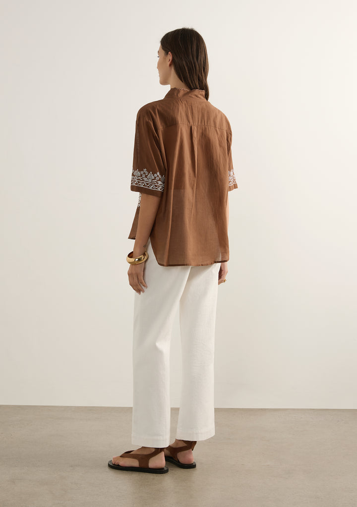Rosalie Blouse Cocoa