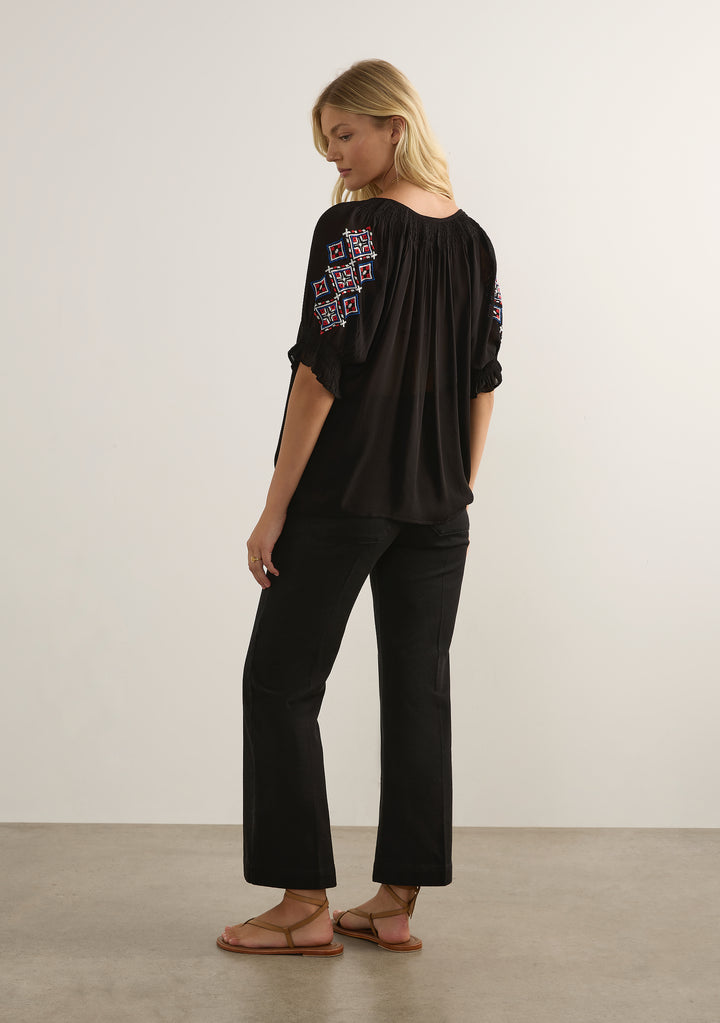 Paxton Embroidered Blouse