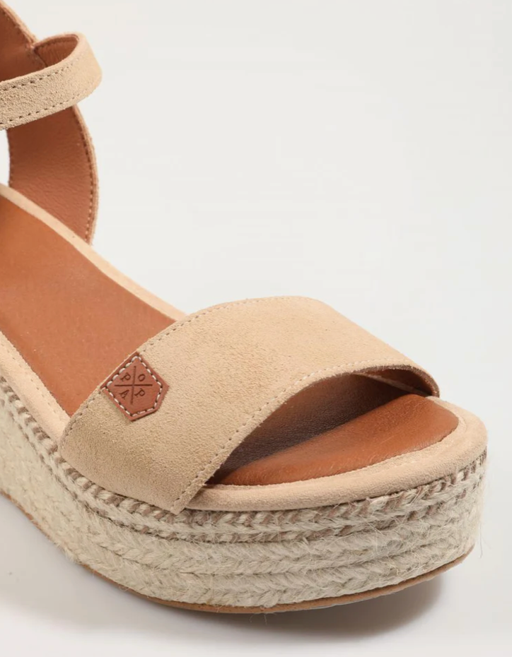Arambol Serraje Wedge Beige