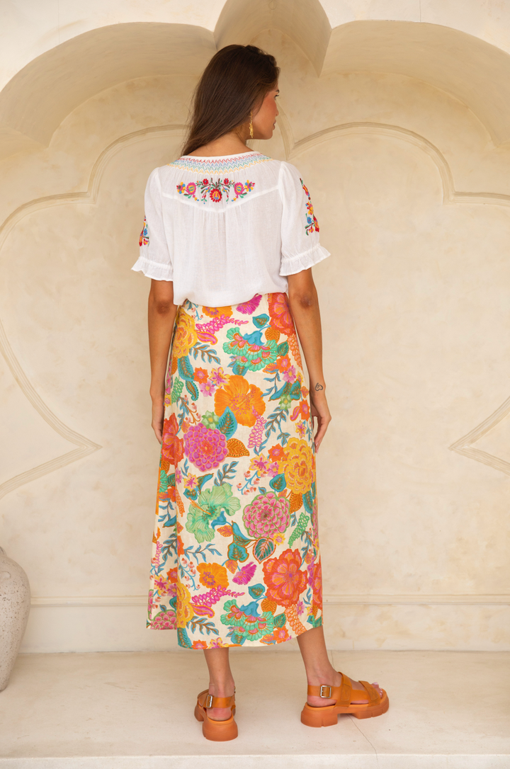 Bella Blouse - White