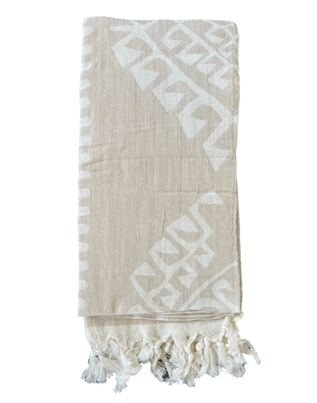 Sand Aztec Turkish Towel