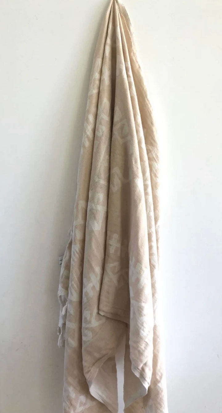 Sand Aztec Turkish Towel
