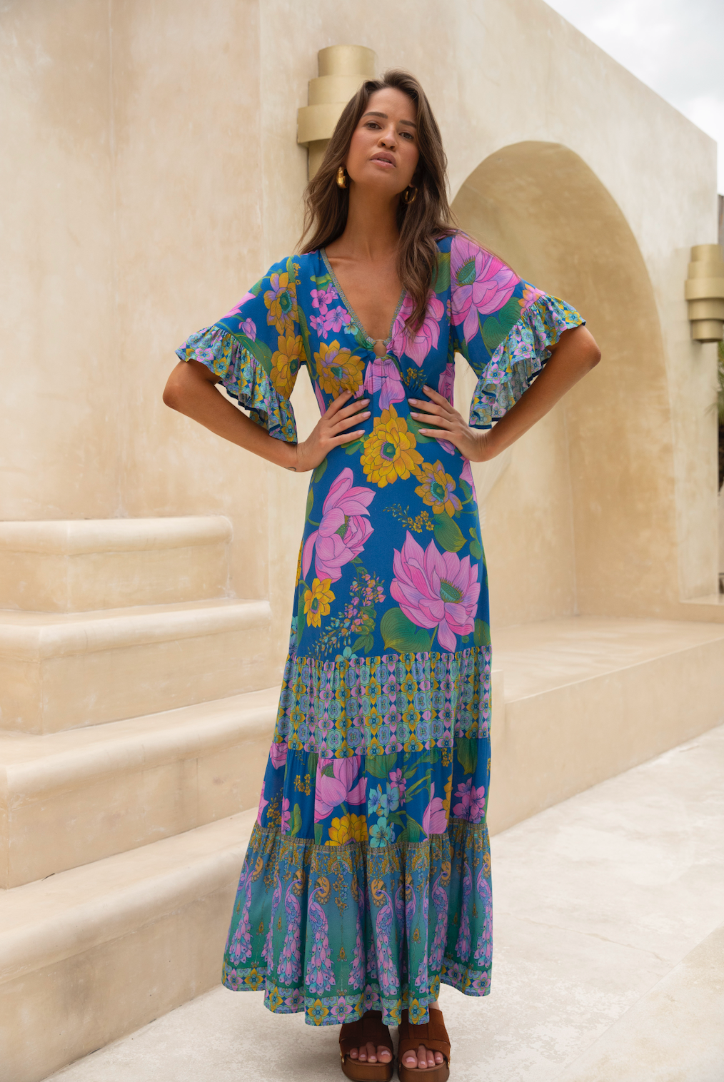 Lucia Dress ~ Sapphire