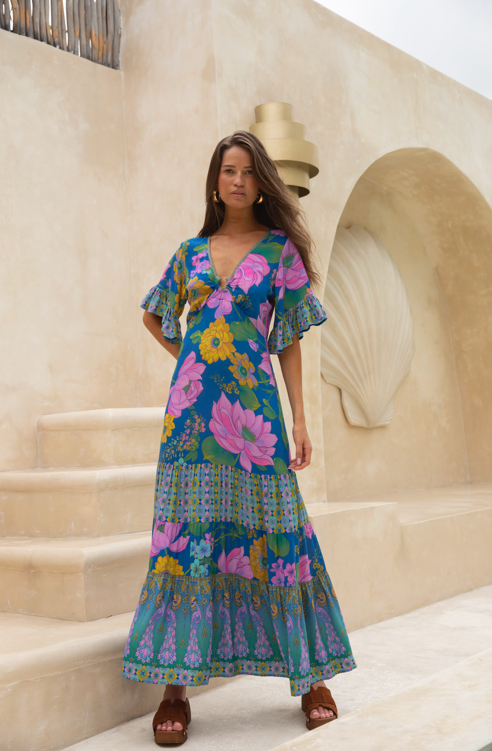 Lucia Dress ~ Sapphire