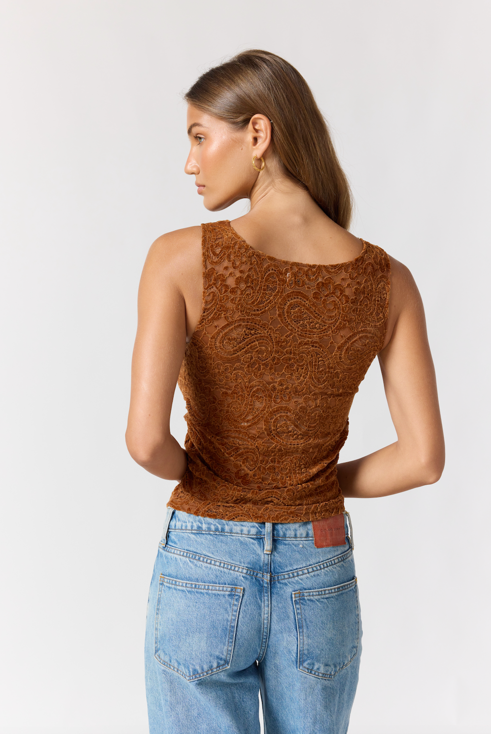Freya Top ~ Tan