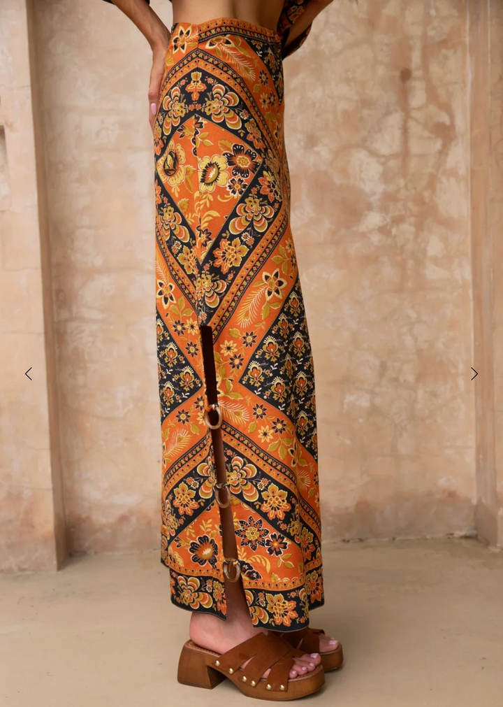 Whitney Skirt ~ Saffron