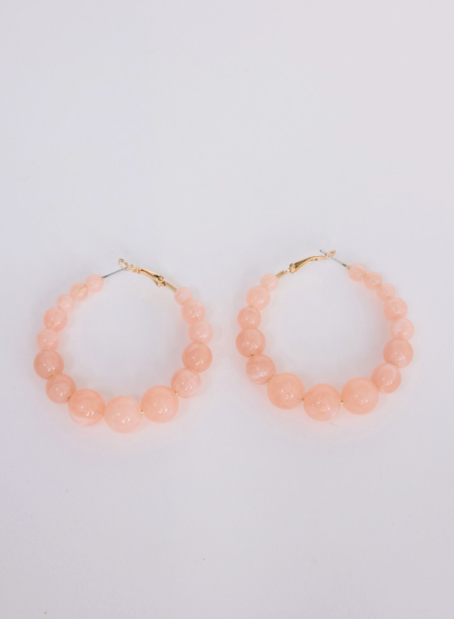 Molly Earrings | Baby Pink