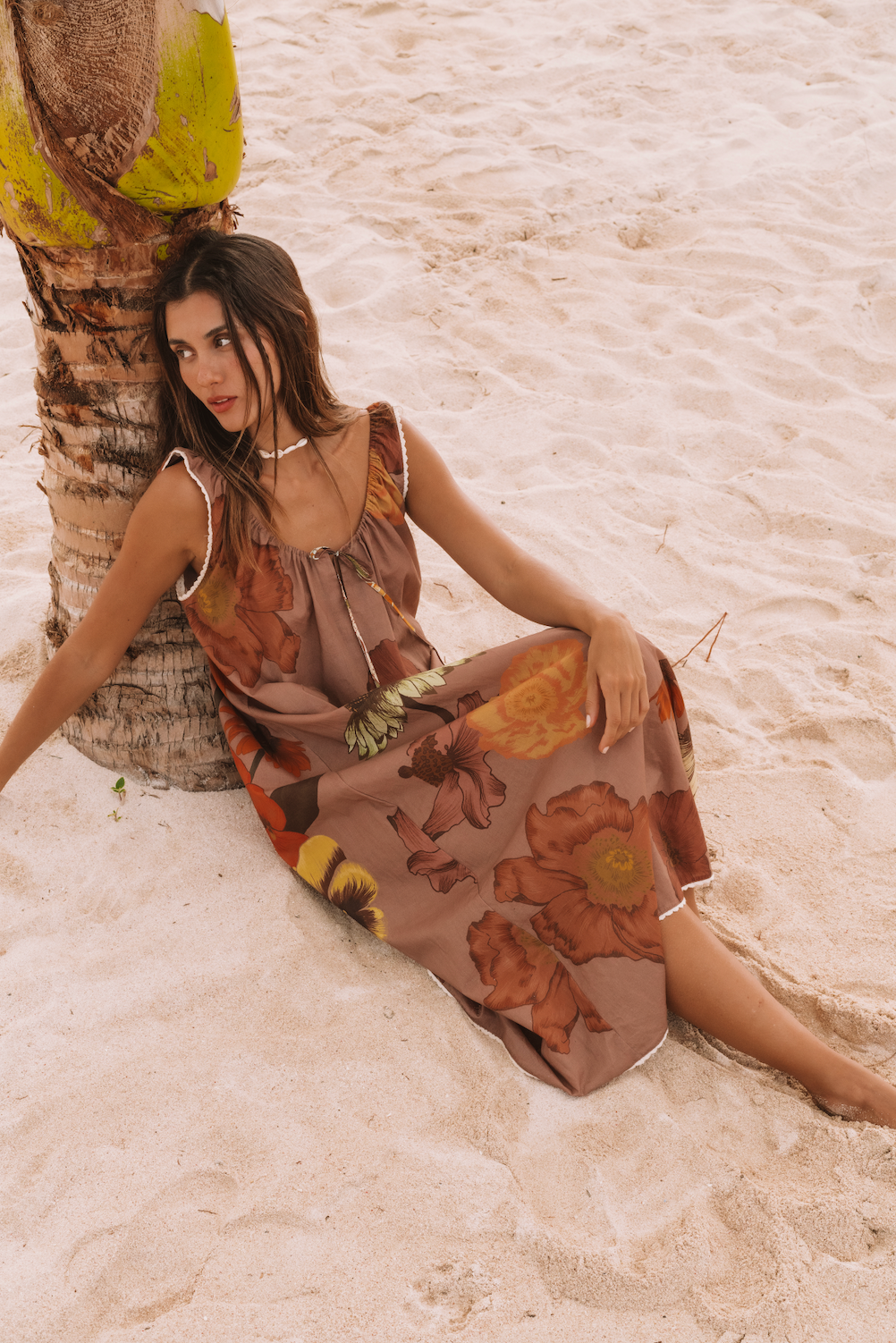 Glades Maxi Dress - Cedar