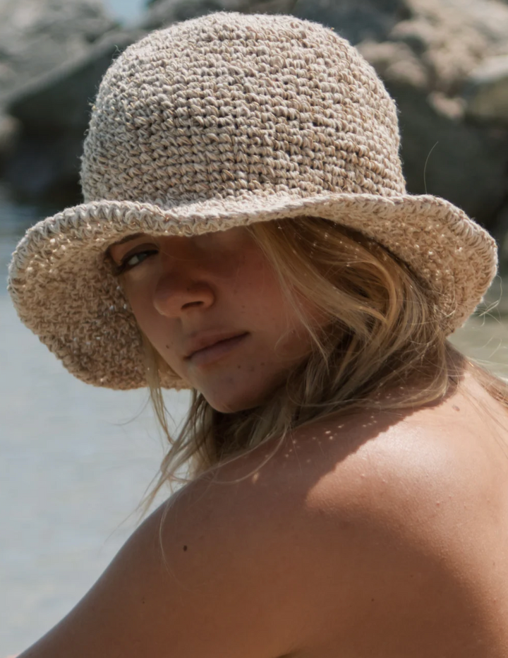 Peggie Bucket Hat // Natural