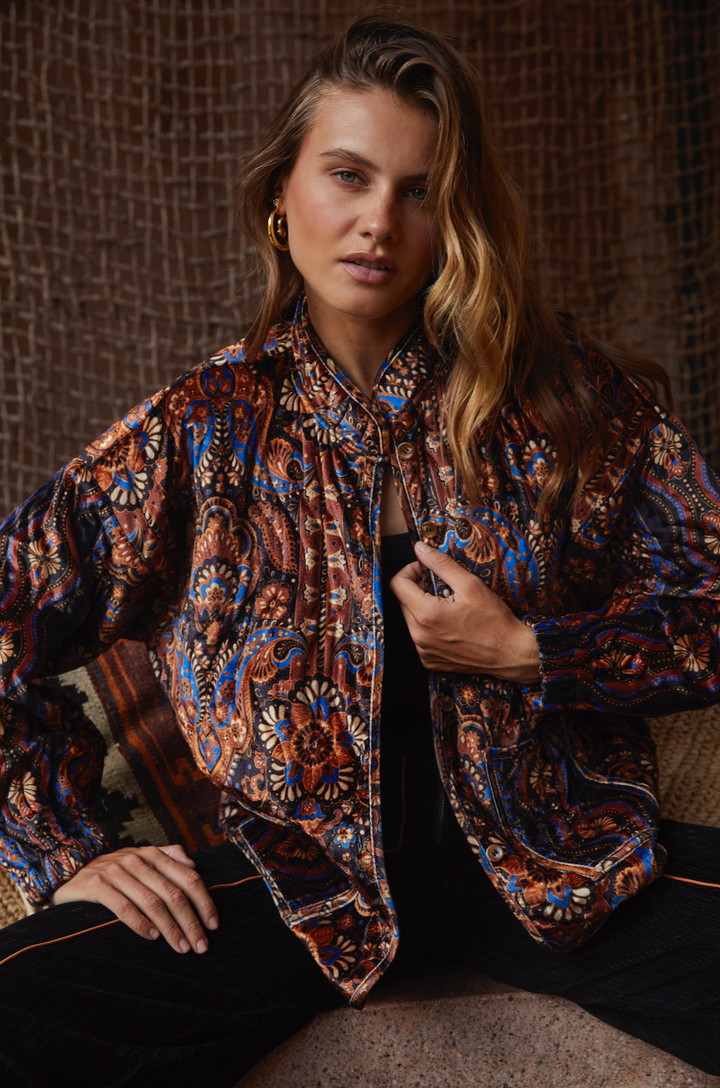 Eclipse Bomber Jacket in Souk