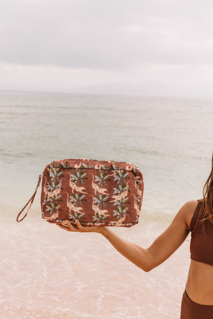 Eye of the Jungle Hazel Zip Bag -  Large