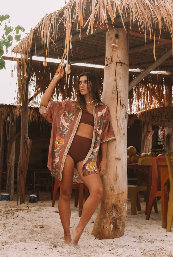 Eye of the Jungle Shirt - Hazel