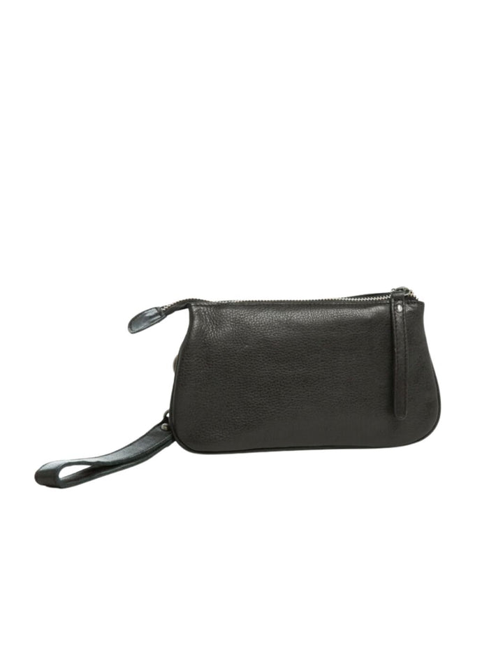 St Kilda ~ Black Wallet | Clutch | Wristlet | Cross Body Small bag
