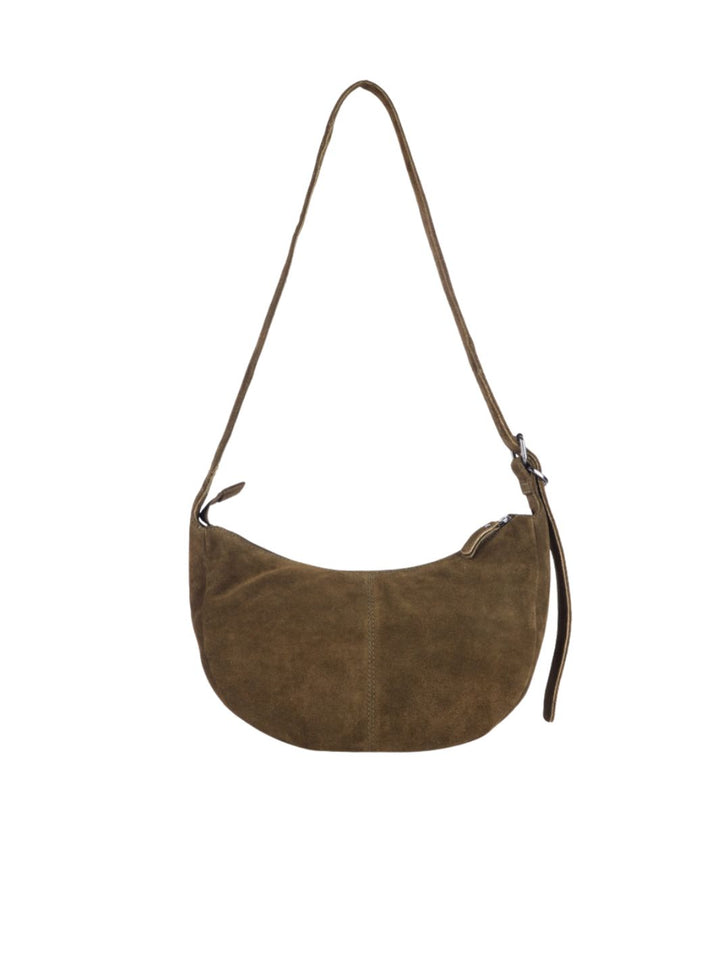 Tulip Suede Bag ~ Khaki