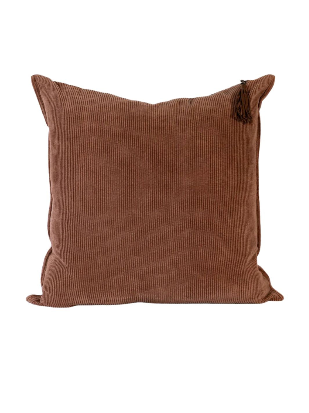 Hudson Corduroy Cushion - Clay