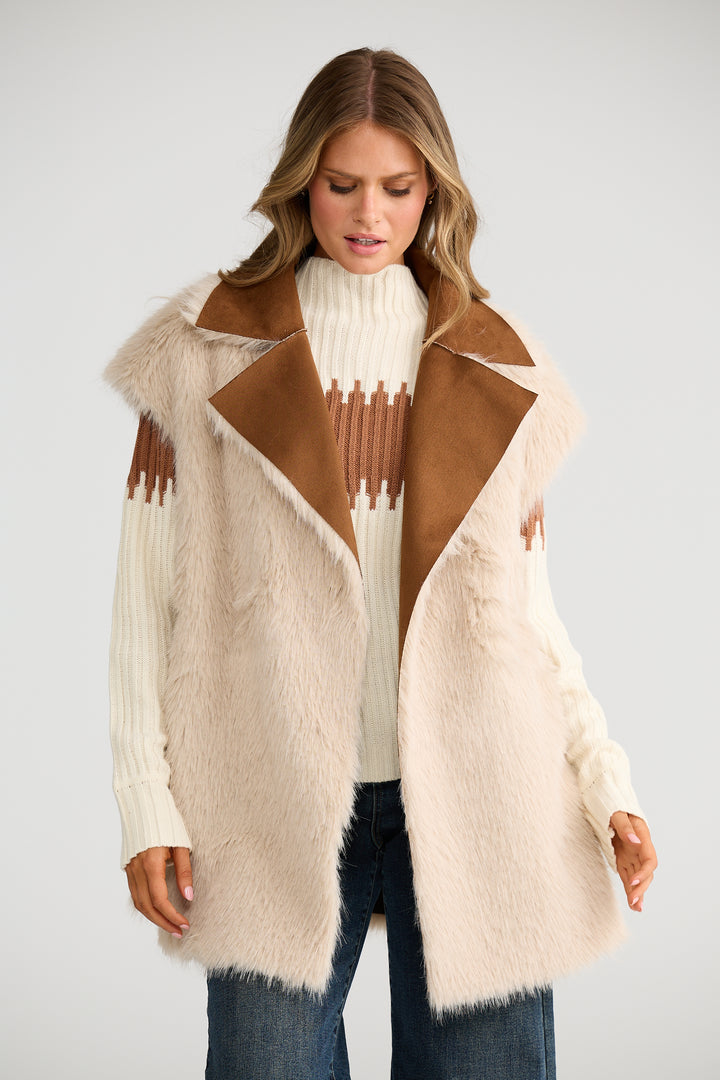 Journey Vest ~ Dark Tan
