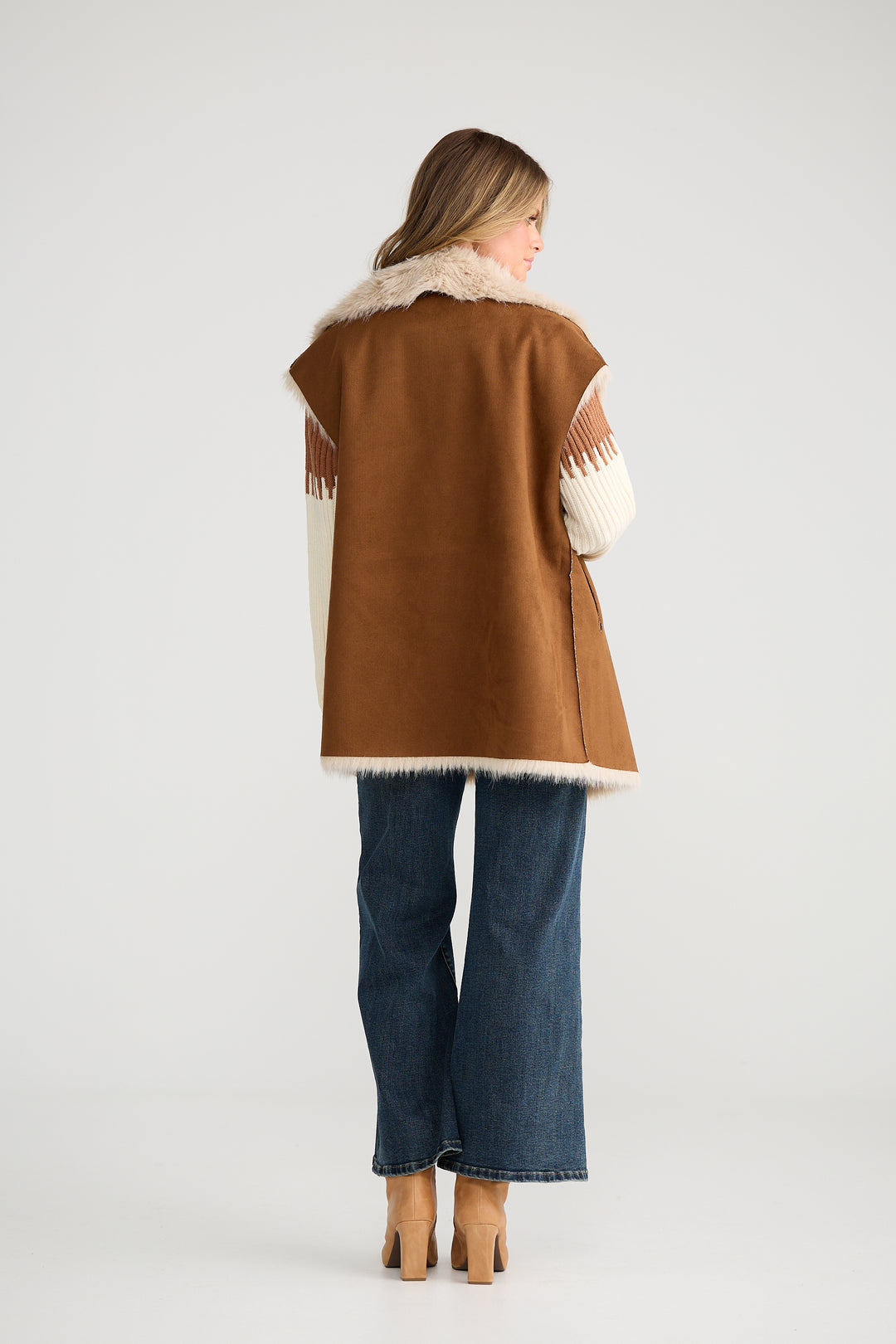 Journey Vest ~ Dark Tan