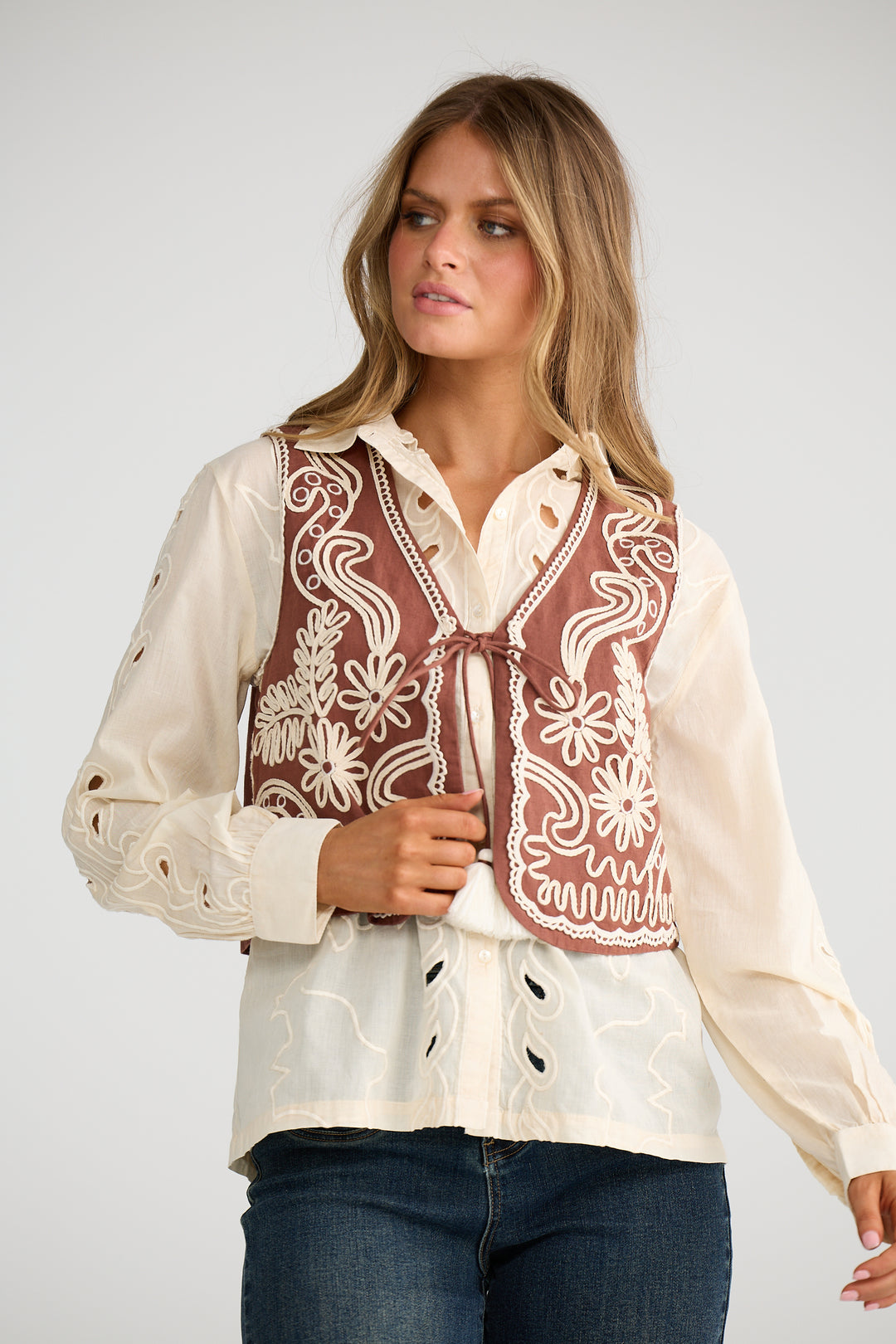 Pascal Vest ~ Chocolate