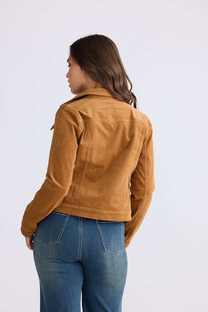 Sonny Jacket - Cinnamon Cord
