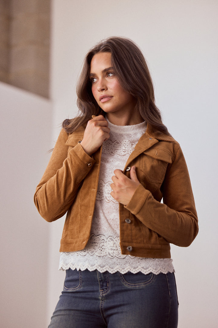 Sonny Jacket - Cinnamon Cord