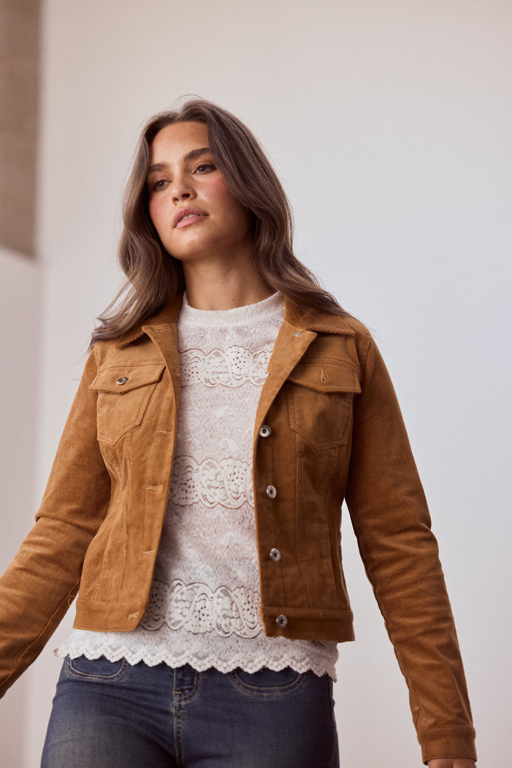 Sonny Jacket - Cinnamon Cord