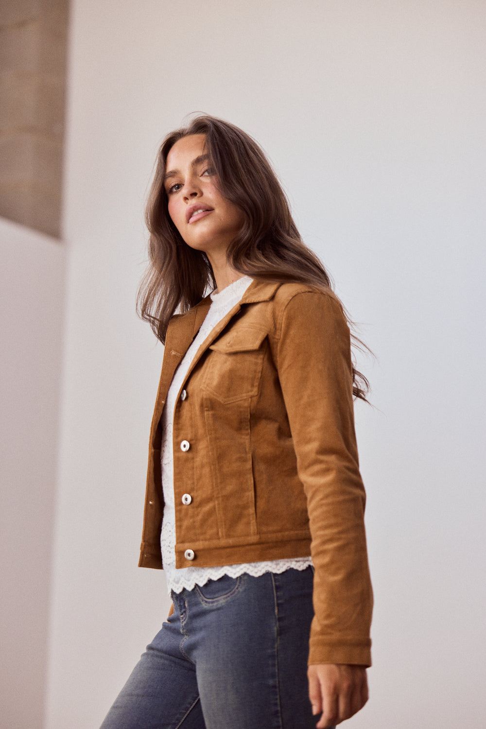 Sonny Jacket - Cinnamon Cord