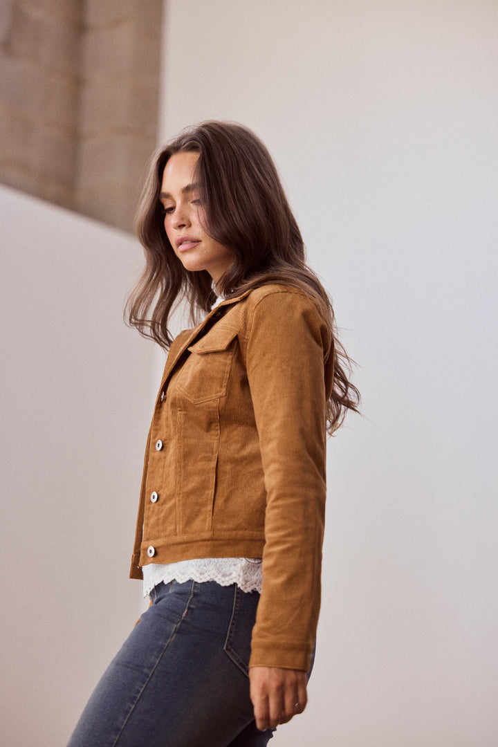 Sonny Jacket - Cinnamon Cord