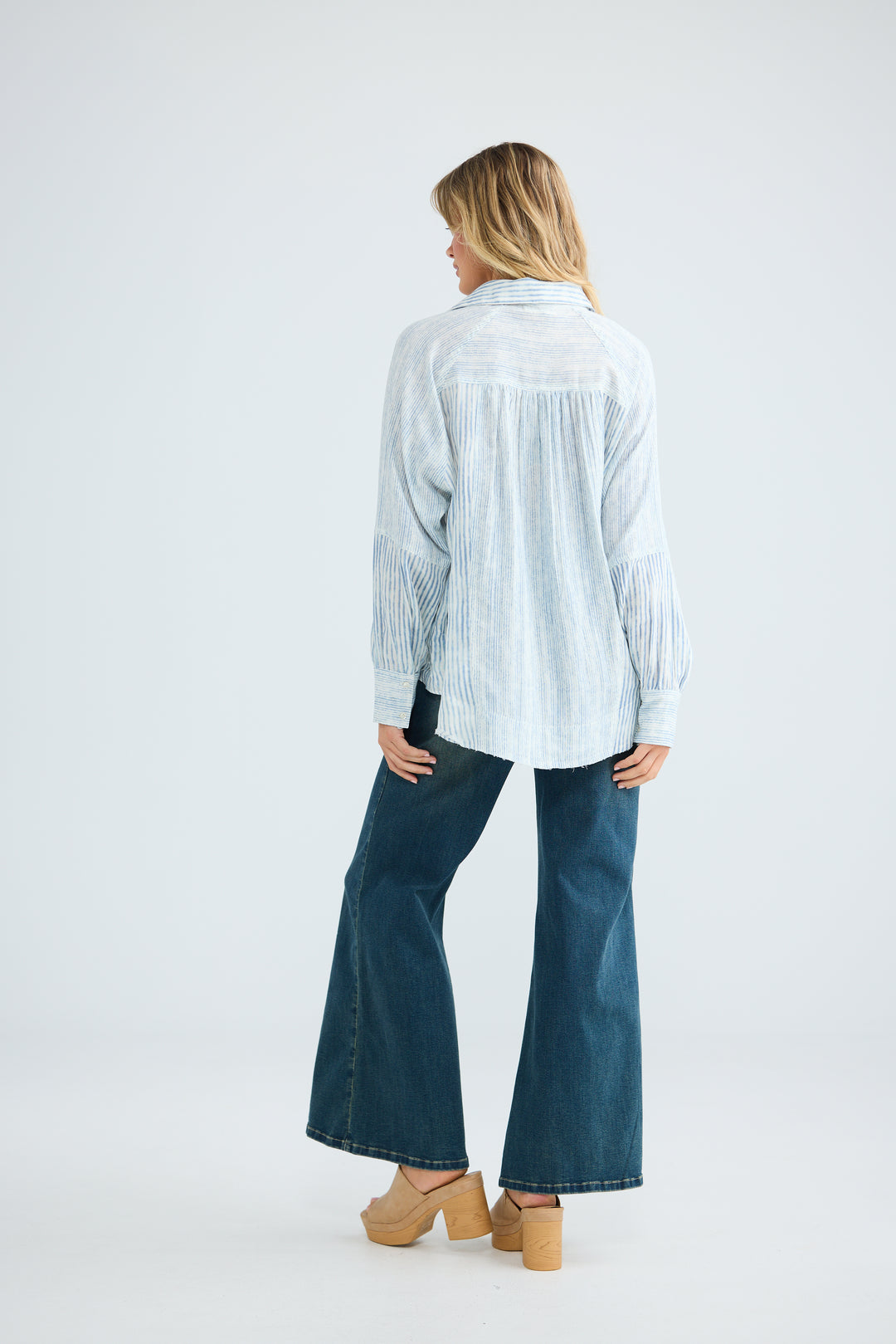 Bodhi Shirt - Blue Stripe