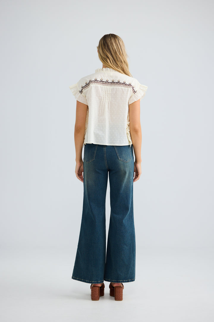 Saskia Tie Top