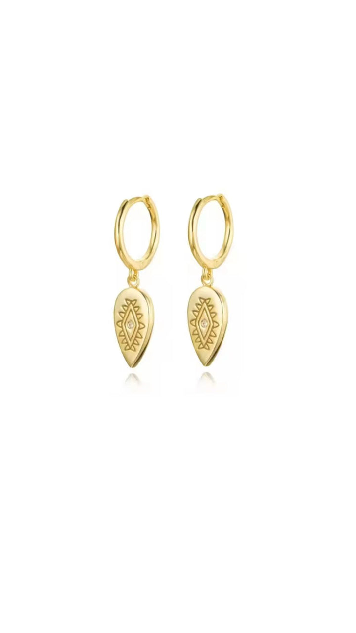 Third Eye Earrings (Gold)