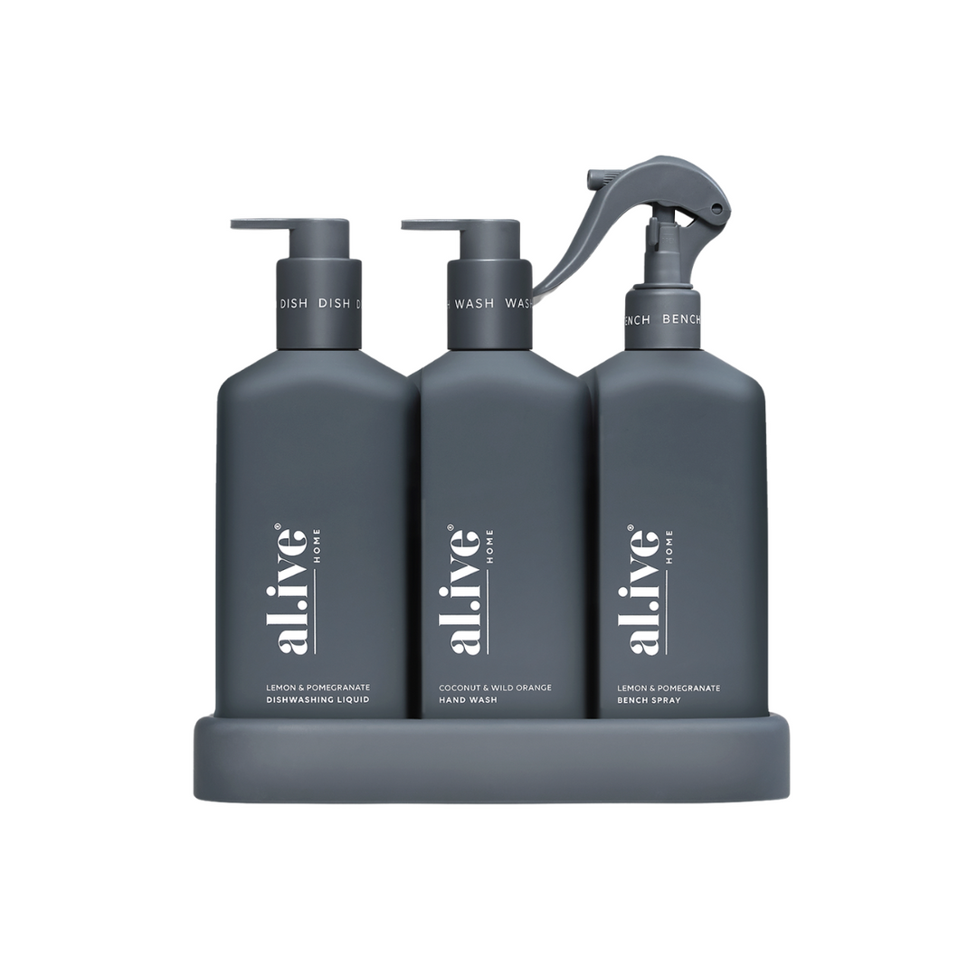 Kitchen Trio - Lemon & Pomegranate + Coconut & Wild Orange