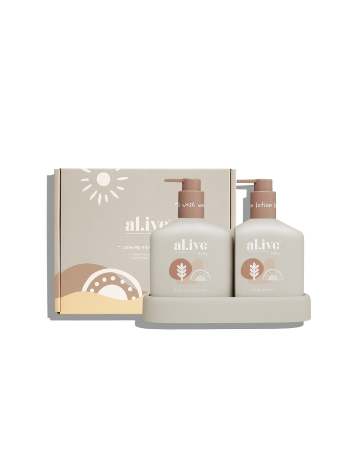 Baby Hair & Body Duo - Calming Oatmeal