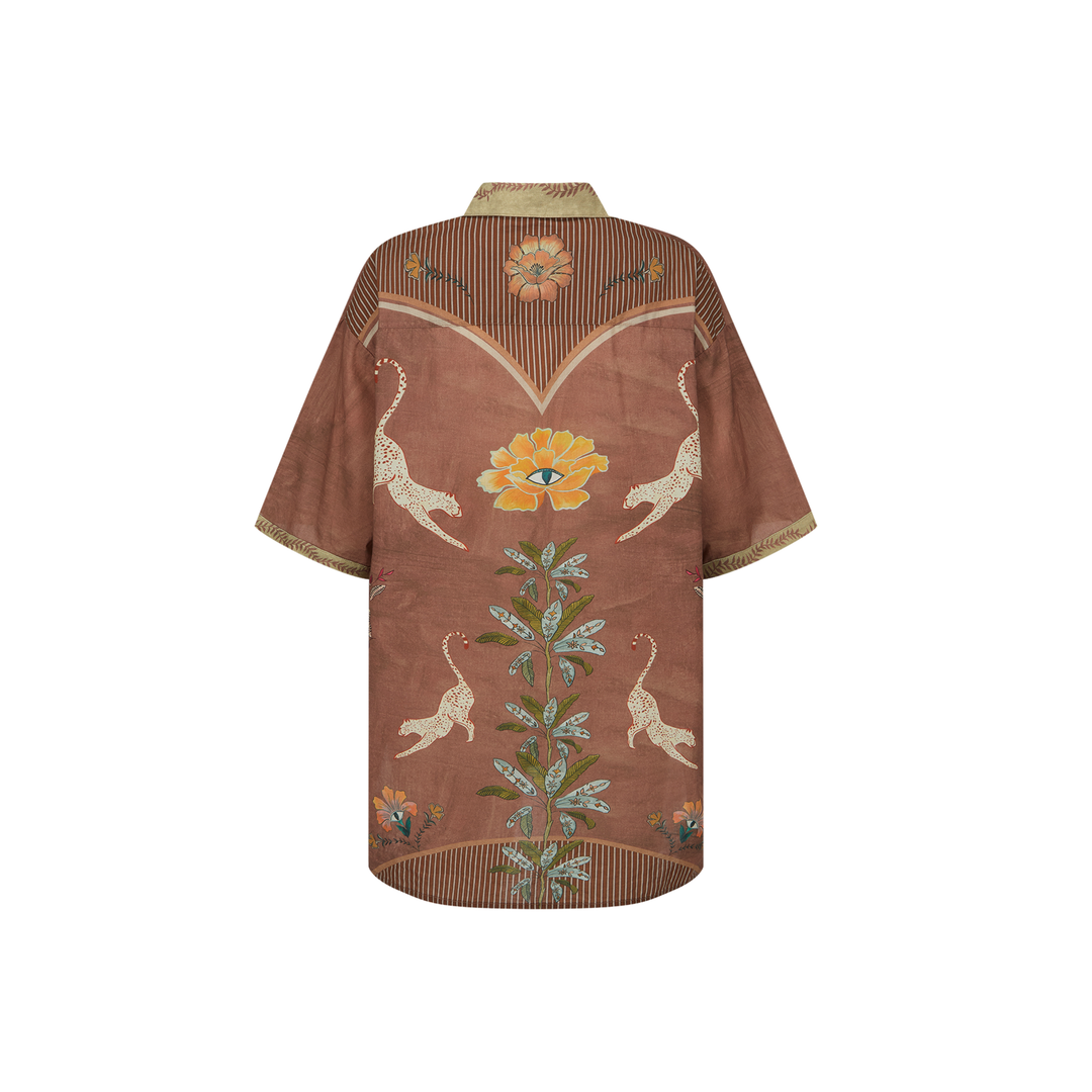 Eye of the Jungle Shirt - Hazel