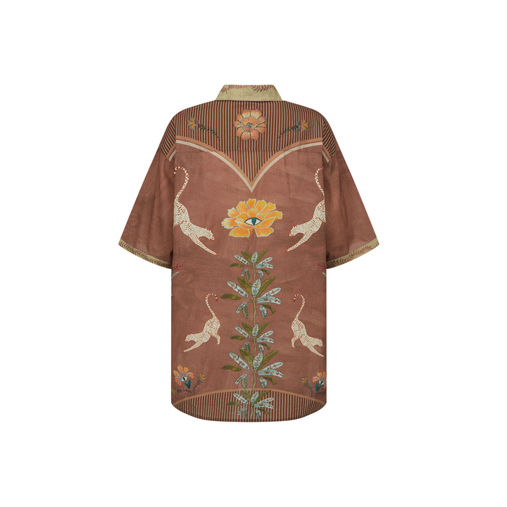 Eye of the Jungle Shirt - Hazel