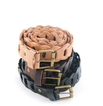 Load image into Gallery viewer, Casablanca Leather Chain Belt