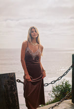 Load image into Gallery viewer, Chocolate Velvet Maxi Dress