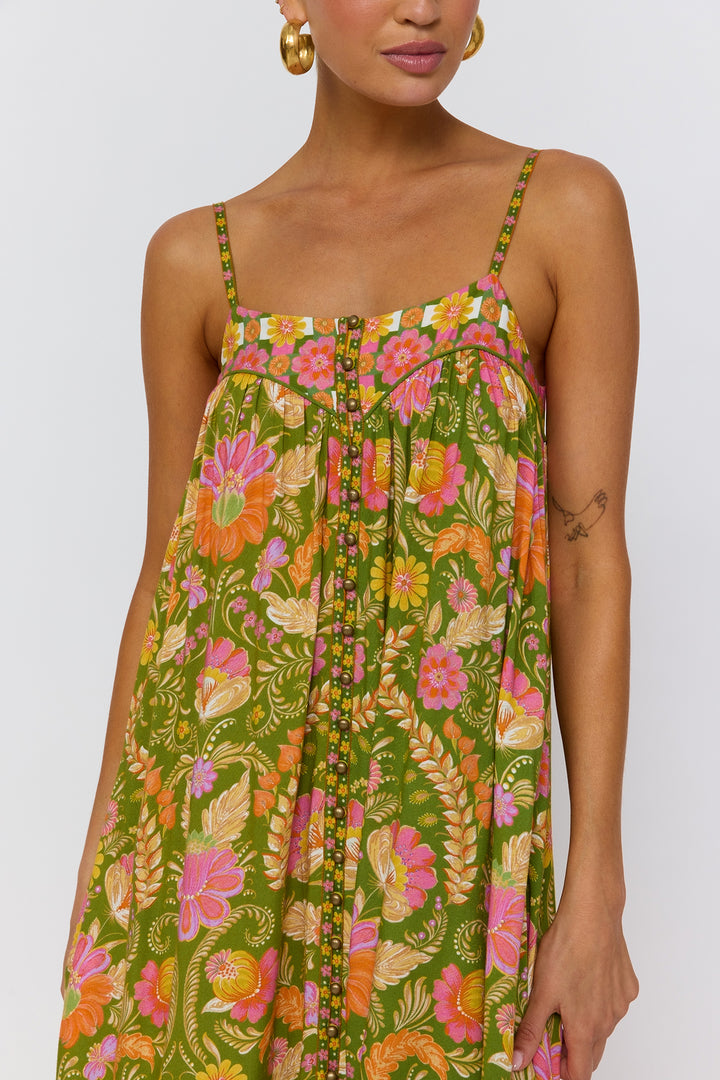 Estella Dress - Guava