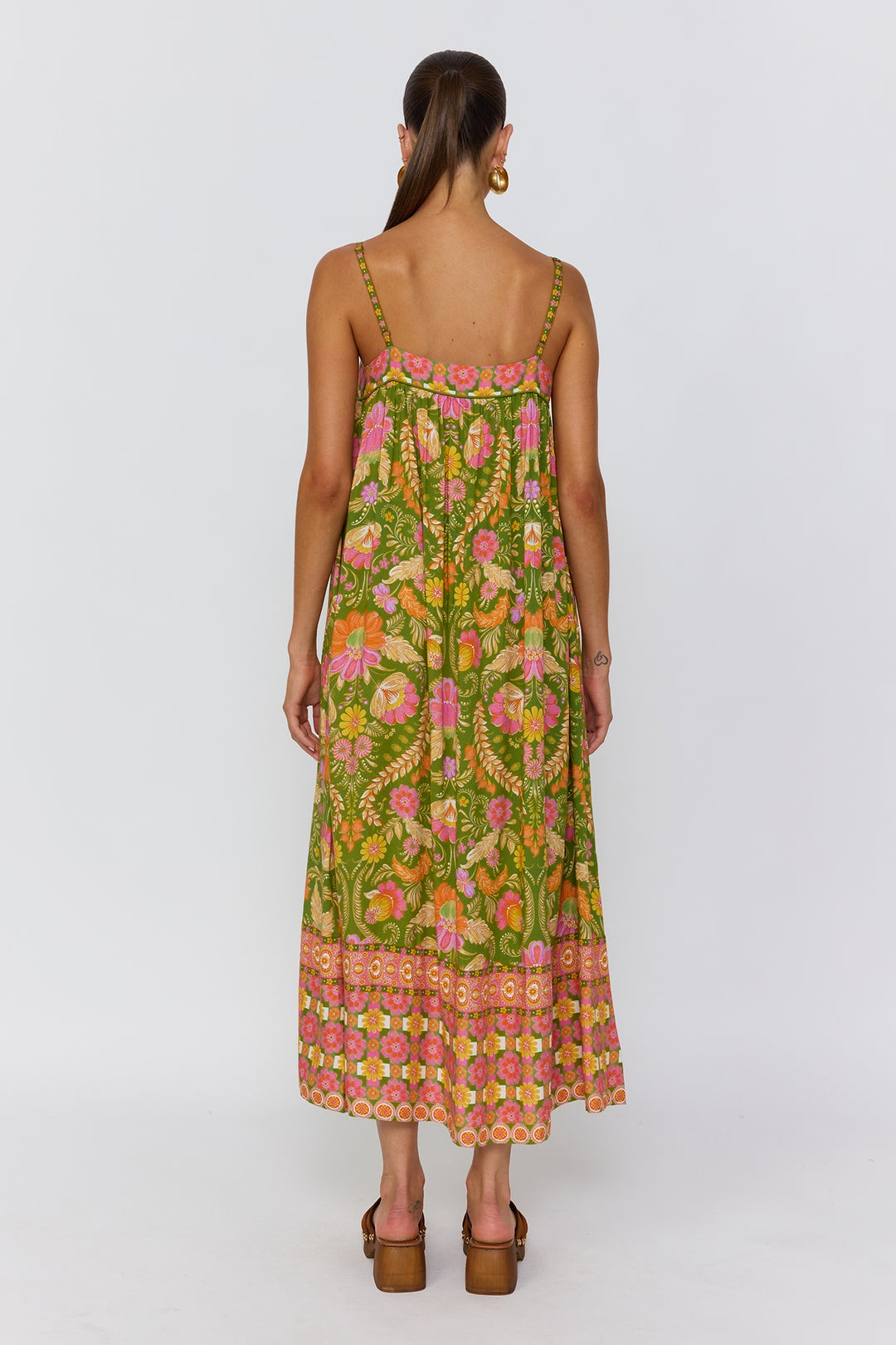 Estella Dress - Guava