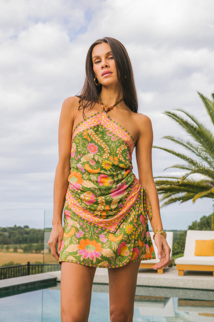 Rizz Scarf Top - Guava