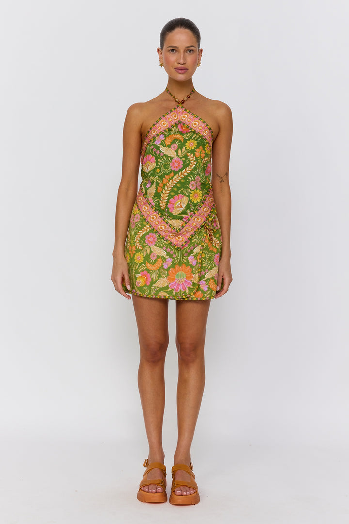 Rizz Scarf Top - Guava