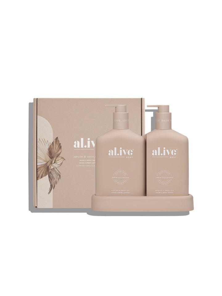 Wash & Lotion Duo - Apricot & Sweet Fig