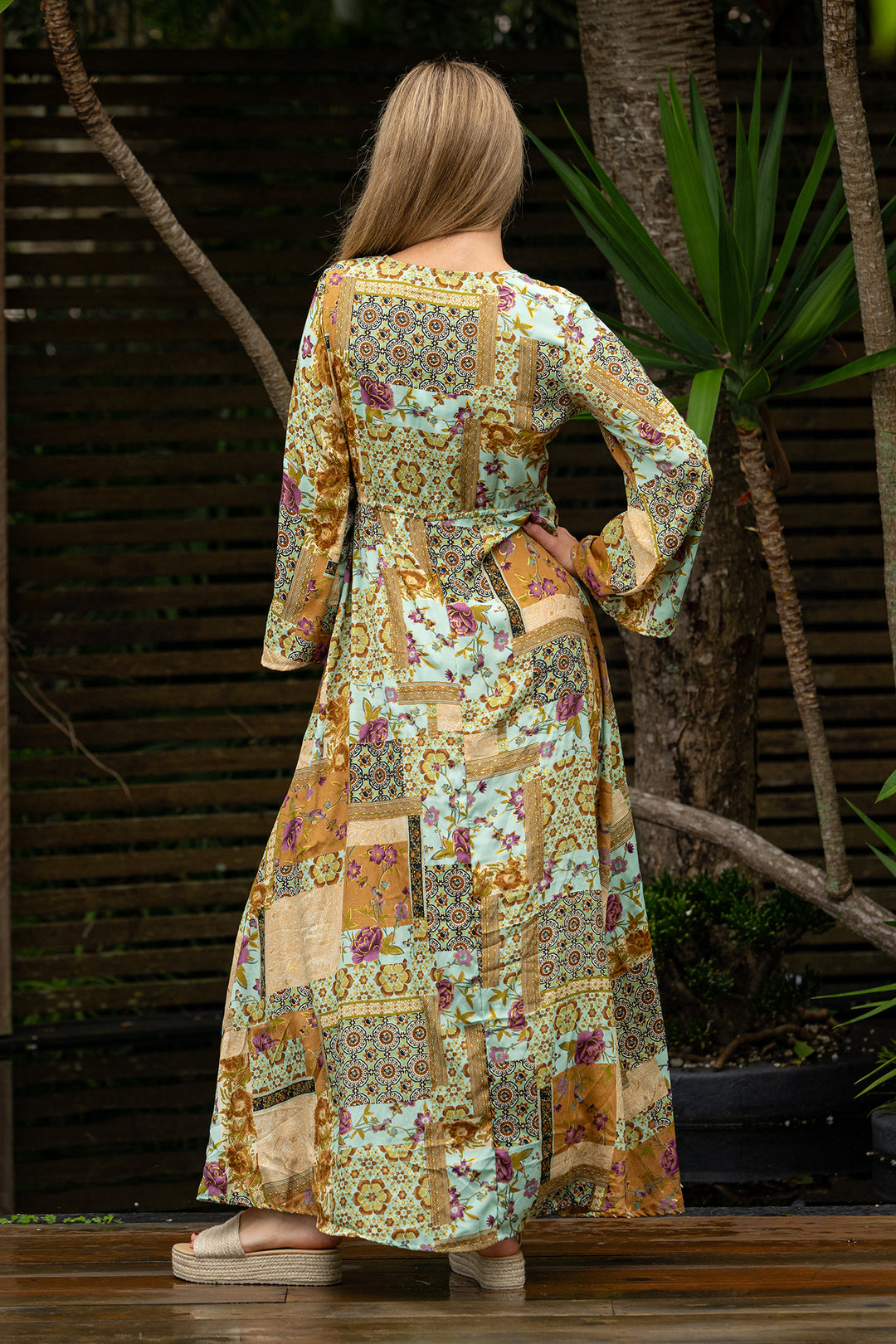 Harper Flare Sleeve Dress