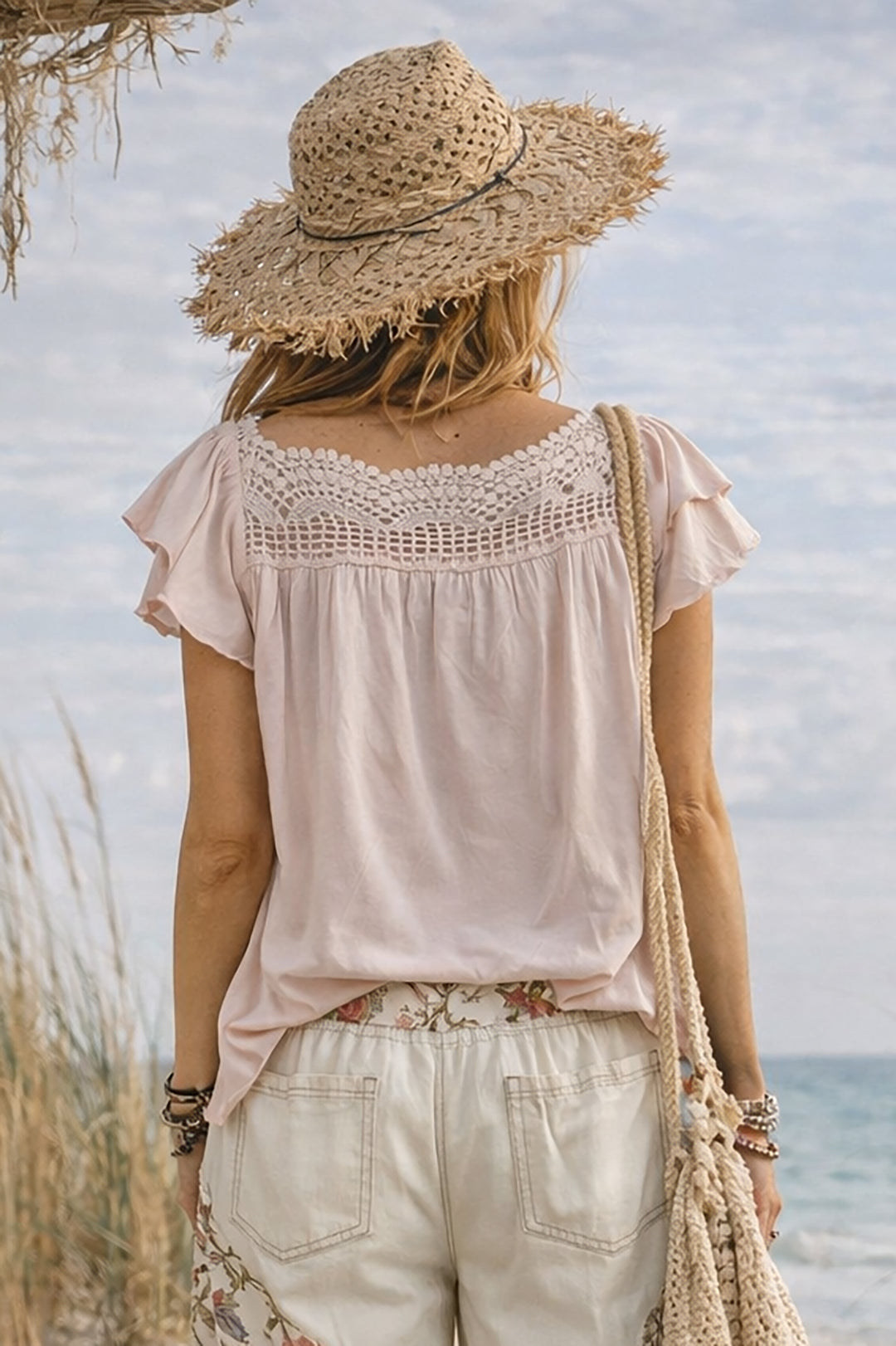 Barbie Embroidered Top - Pink