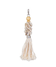 Load image into Gallery viewer, Shell Tassel Keyring